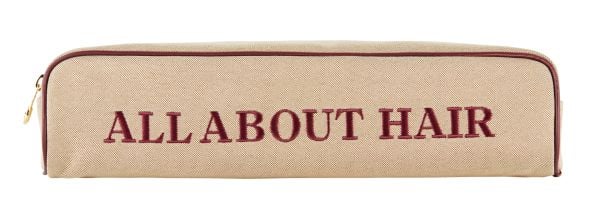 NEW IBIZA SAÇ BAKIM ÇANTASI Kanvas-Siyah