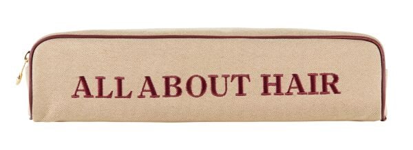 NEW IBIZA SAÇ BAKIM ÇANTASI Kanvas-Bordo