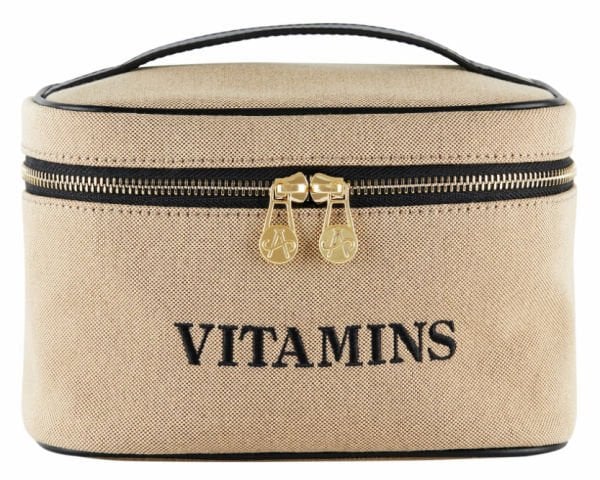 NEW HEAVEN VİTAMİN VE İLAÇ ÇANTASI Kanvas-Siyah